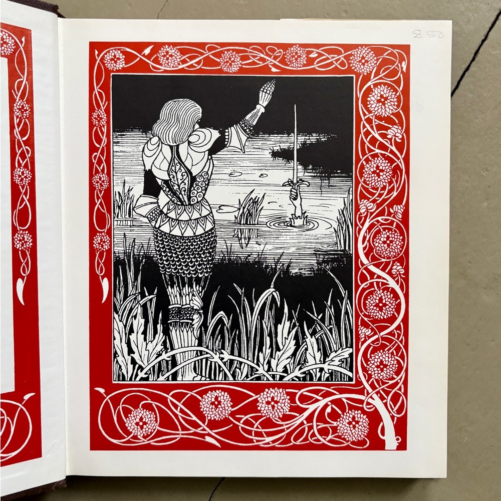 1979 The Arthurian Legends An Illustrated Anthology Sword Gawain Lancelot Dore